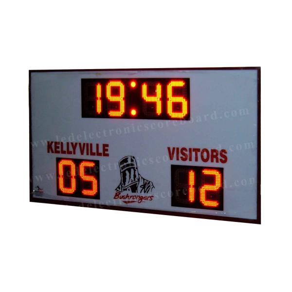 El marcador del fútbol del alto brillo LED para el CE exterior/RoHS aprobó