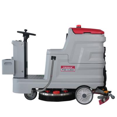 Push Type Industrial Advance Floor Scrubber Washing Machine For Garage