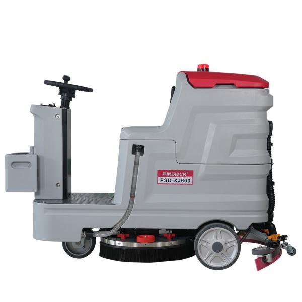 Push Type Industrial Advance Floor Scrubber Washing Machine For Garage