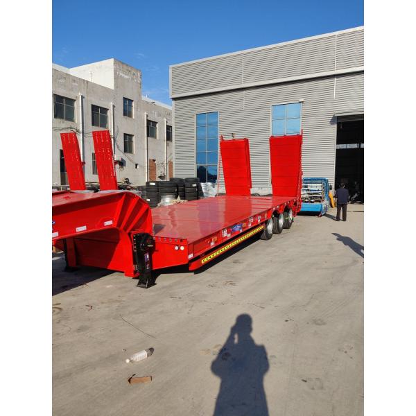 Низко-плоское подержанное Semi изготовление на заказ поддержки трейлеров 3axle 4axle 6axle