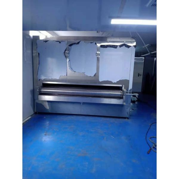 25 Kw Industrial Flash Blast Tunnel Freezer 1800kgs/Hour For Durian Pulp Shock Freezer Odm