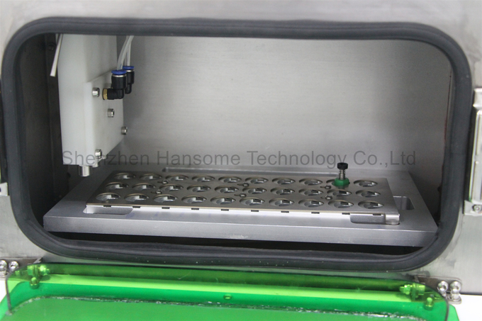 SMT Nozzle Cleaning Equipment Touch Screen SMT Nozzle Cleaner With PLC Distributed Control