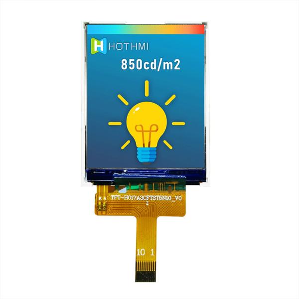 1,77 monitor de cor Resistive legível da exposição 128x160 Tft de TFT da luz solar da polegada