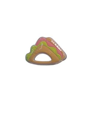 Personalised Infant Silicone Fruit Teether Sandwich BPA Free With Size Is 8*7.3 cm And Weight Is 29 Gram