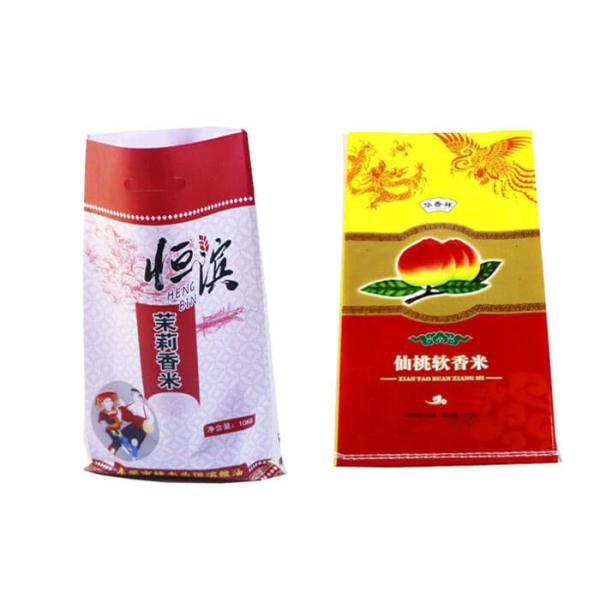 Tear Resistant Sugar Packaging Bags , Sugar Plastic Bags Double Stitched
