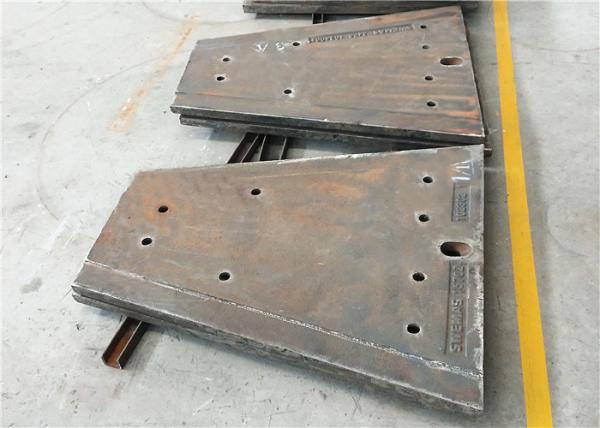 High manganese steel mining wear resistant steel parts manufacturer and supplier