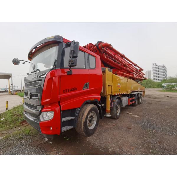 USED SANY Concrete Pump Truck 56m máquina de construcción de camiones de bomba