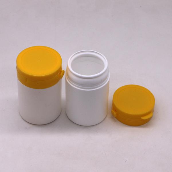 Vitamin Supplement Container 70ml HDPE Medicine Jar Bottle with Tearing off Cap