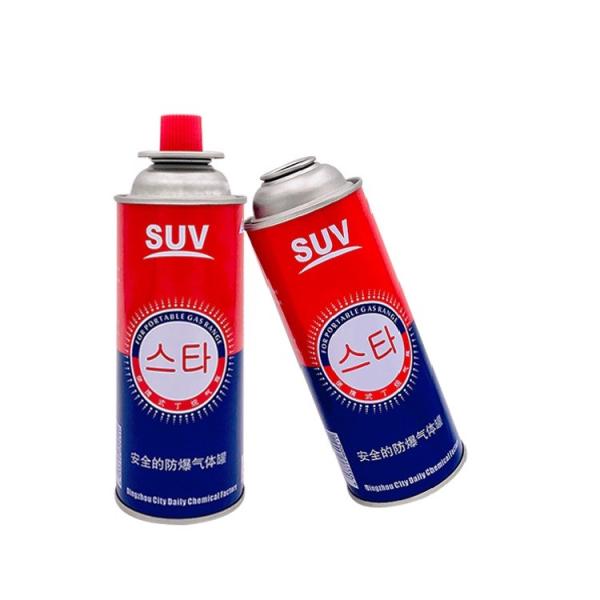 Customized Refillable Butane Gas Canister Go Outdoors  Anti Corrosion