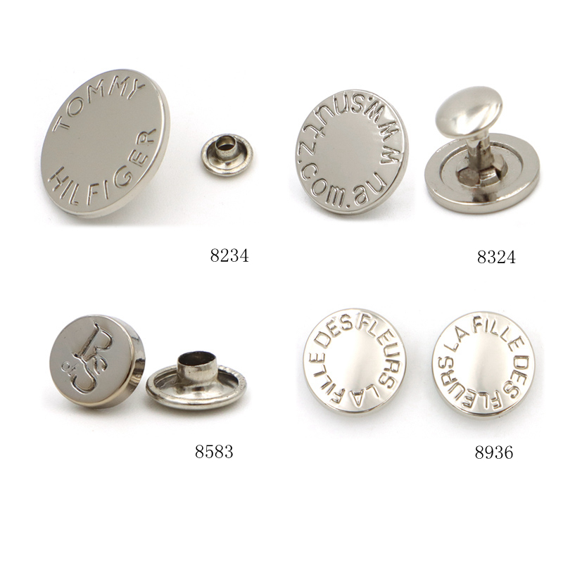 Trendy Mushroom Head Rivet Luxury Metal Rivet Stud For Leather Bags Belts Shoes