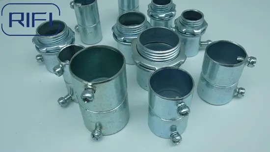 EMT Conduit Coupling Set Screw Coupling for Wall Application with 50000 Production Capacity for Electrical Metallic Conduit