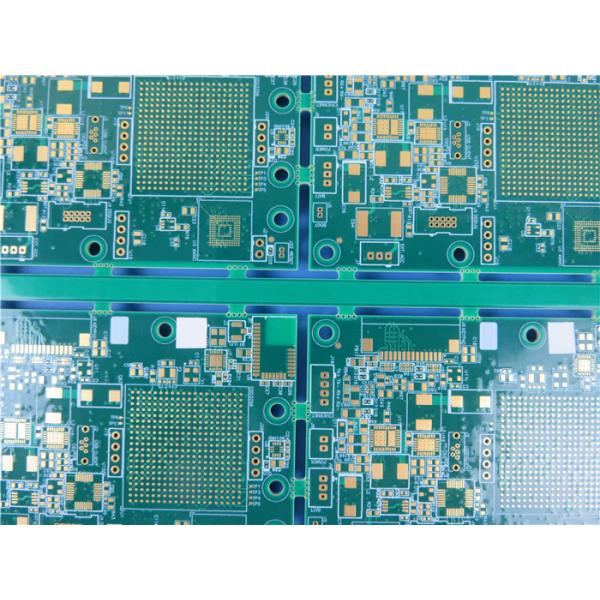 Монтажная плата PCB соединения высокой плотности (HDI) построенная на 14-Layer FR-4 Tg170℃ с золотом погружения