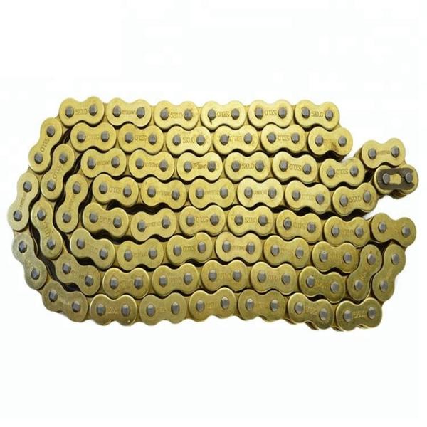 Custom Logo 20CrMnTi Motorcycle Gold Chain 428/132 from with Customizable Logo