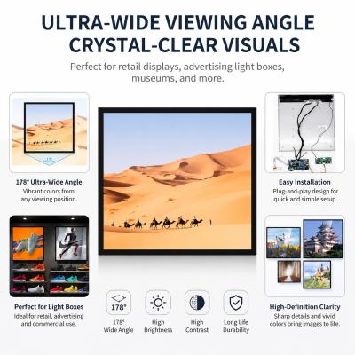 22 Inch Portable Computer Monitor Square Digital Signage Display With 1920x1920