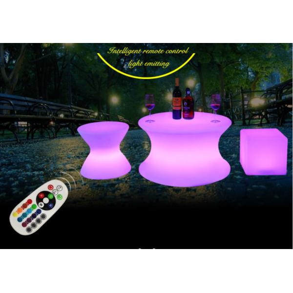 Commercial LED Illuminated Furniture With High Efficiency Lithium Battery