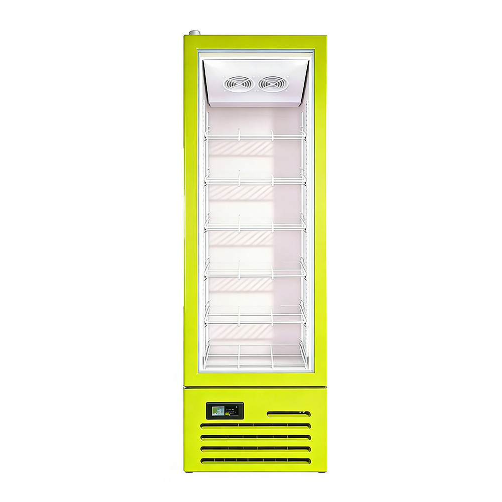 Adjustable Shelves Beverage Merchandiser Cooler High Visibility 180L For Easy Product