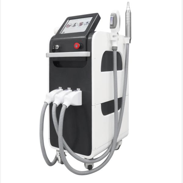 3 IN 1 IPL RF Diode Laser Hair Removal Pigment Tattoo Removal And Face Lift  Beauty Machine