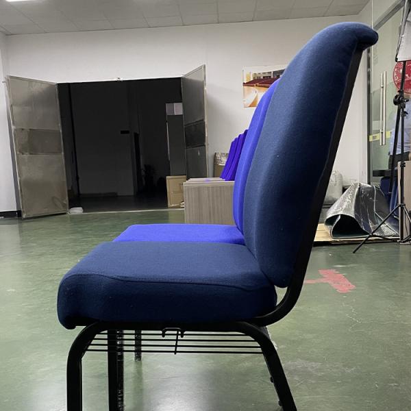 Dirt Resistant Conference Training Chair With Grid Bracket Backrest