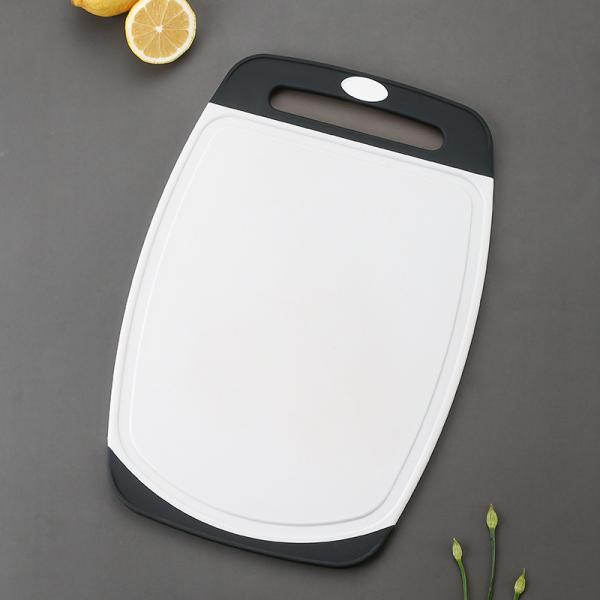Multifunctional Black Plastic Cutting Board Set for Kitchen 3pcs Food Grade Accessories
