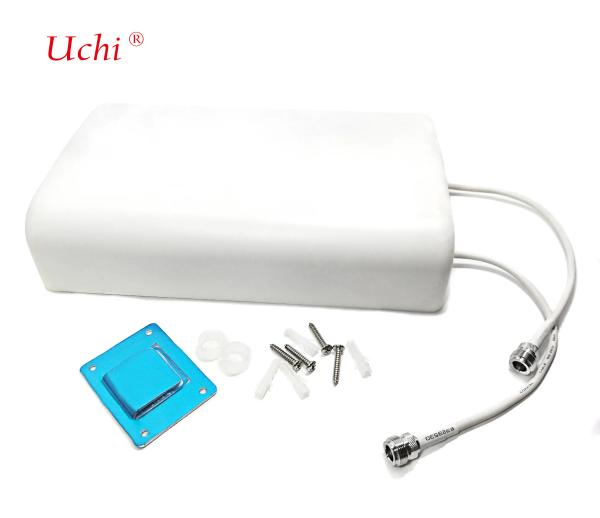5G 698-2700MHz 2t2r MIMO Panel Antenna With N-Female *2 And Low PIM -150dBc