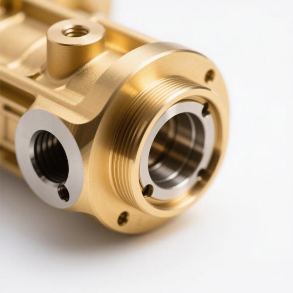 Brass CNC Turning Service High Precision Custom Automobile Engine Parts
