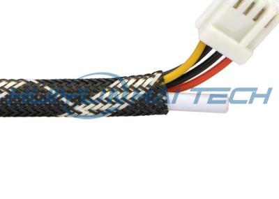 Abrasion Resistant Flame Retardant Cable Sleeve Hot Knife Cutting For Protecting Wires