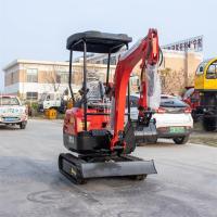 Japão Motor Crawler Mini Excavadora Hidráulica Boom Swing 1.8 T Mini Digger
