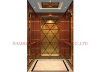 ascenseur de luxe d'ascenseur de villa de 500mm Pit Depth Residential Home Elevators
