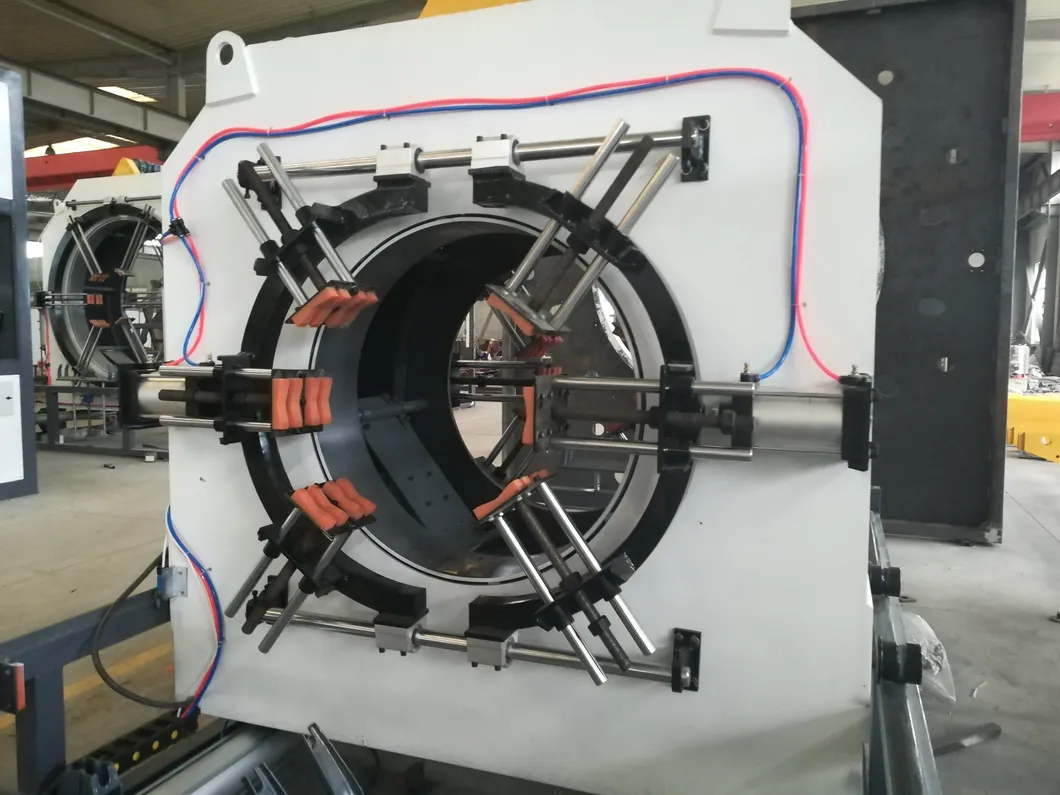 Vacuum Calibration Plastic HDPE Jacket Shell Casing Extrution Machinery for PUR Foaming Pre-Insulated Pipe Line