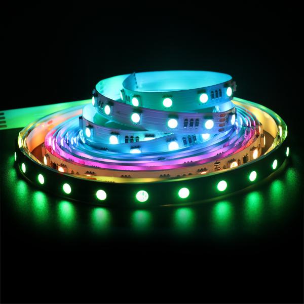 Color Chasing IP20 Digital LED Strip WS2811 Rgb Leds Strip 3 Chips