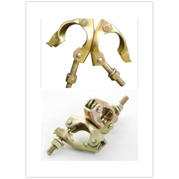 Steel Pressed Coupler , swivel clamp scaffolding 1/2mm eye bolt