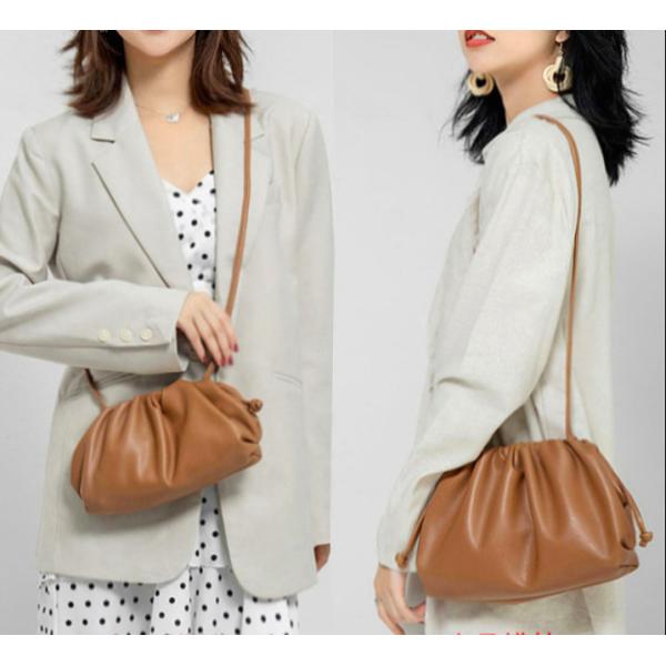 OEM Ladies Clutch Bags 31cm 20cm Chocolate Brown Clutch Purse