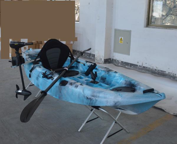 Roto que molda o assento traseiro de alumínio ajustável posto bonde do quadro do caiaque com motor de pesca à linha
