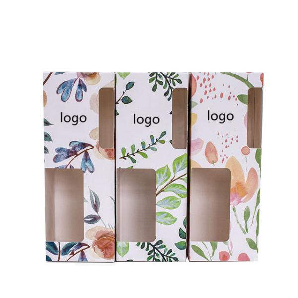 With Clear Window Candle Gift Packaging Boxes Reed Diffuser Tealight Custom CMYK Printing