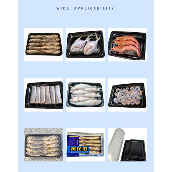 240 X 170 X 20 Mm Plastic PP Vacuum Skin Trays For Frozen Food