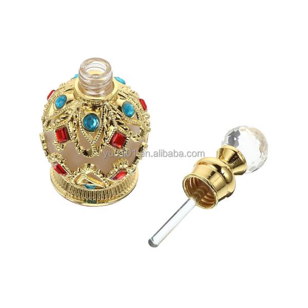 15ml Crown Glamour Arab Middle East Dubai Women's Essential Oil Perfume Dropper Bottle