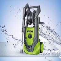 La lavadora de alta presión del coche del oscurecimiento 6L/Min 100bar 2KW del uno mismo, dispositivo del carrete de la manguera hace su almacenamiento de la limpieza y de la manguera conveniente