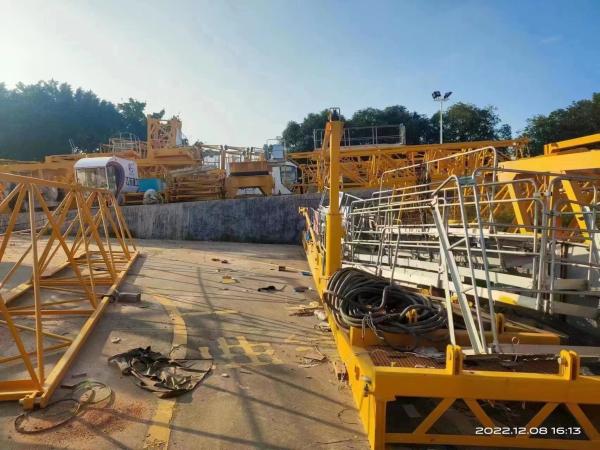 Usado 20 años Zhongtian industria pesada torre de cabeza plana con servicio postventa sí