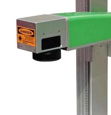 equipamento gravura a água-forte do laser da fibra 20W com cabeça alta fixa da marcação da integração
