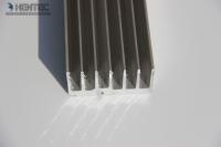 Clear Alodine Aluminum Heatsink Extrusion Profiles Powder Coated