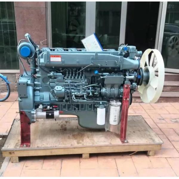 Water-Cooled Cylinder and Reciprocating Piston Movement Silver Kick Start Sinotruk Engine
