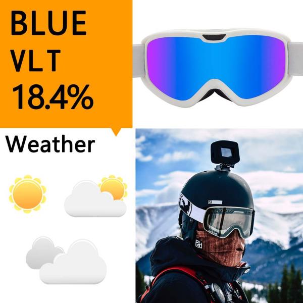 20-30 Working Days Delivery Time for Customized Cylindrical Lens Jet Ski Goggles