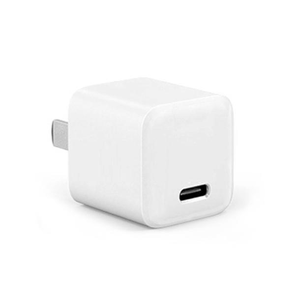 Type C USB Wall Chargers 20W Portable PD QC3.0 33*33mm