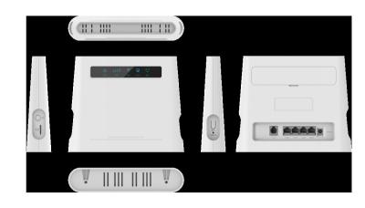 Unlocked 4G Lte Wifi Router With Sim Card Slot CPE CAT4 300Mbps Mobile 3G