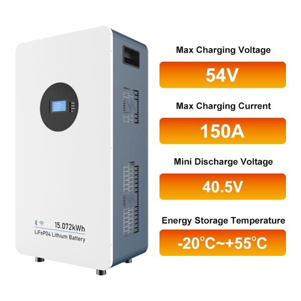 Sistema de almacenamiento de energía para el hogar de 15kwh Lifepo4 Batería de litio