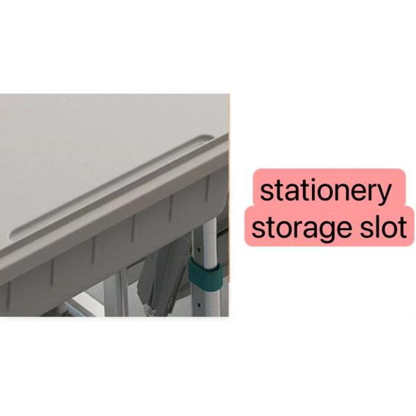 Estudio de diseño moderno de escritorio y silla ajustables inclinables para entrenamiento escolar en el hogar