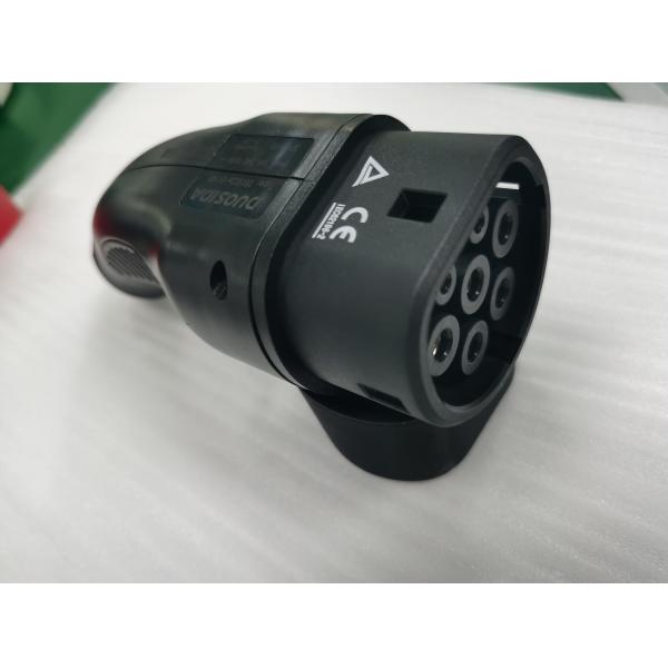 32A 3 Phase 5m Type 2 To Type 2 EV Charging Cable With Type 2 Female Plug