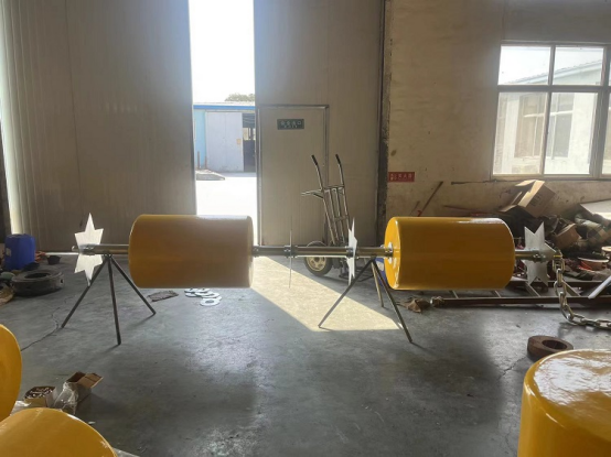 Foam Filled Marine Mooring Buoys EVA Floating Fender Ship Protection