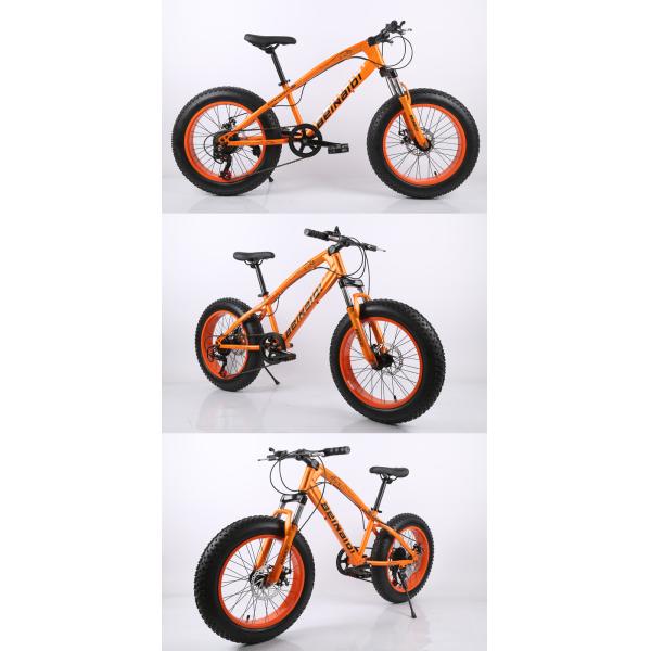 20 Inch Children's Beach Snow Bike 4.0 Fat Tire Mountain Bicycle with 7/21/24/27 Speeds
