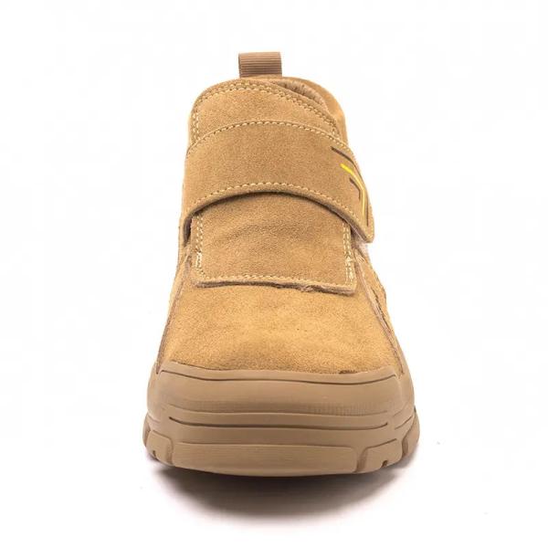 Yellow High Heat Resistant Boots Unisex Steel Toe Work Boots For Welders